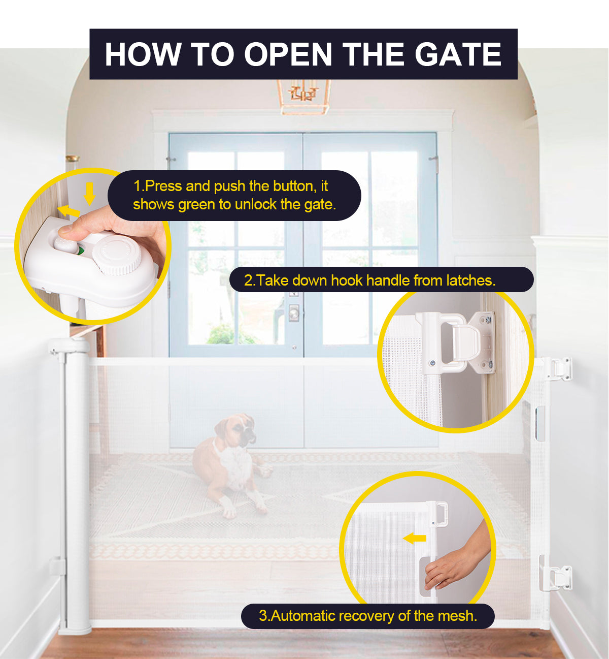 CBaby Pro-Series: Multi-Surface Retractable Child Safety Gate
