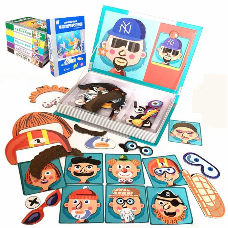 Magnetic Jigsaw Puzzle – The Ultimate Educational Toy for Creativity & Brain Development